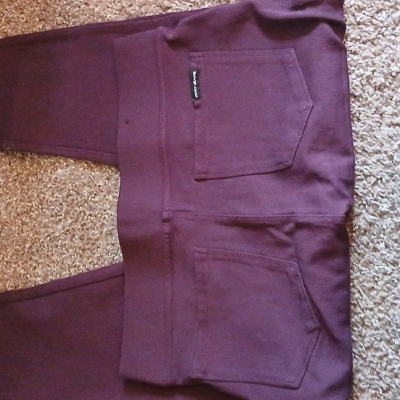 DKNY purple stretch jeggins size small - Picture 8 of 15